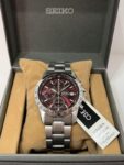 SEIKO SPIRIT SBTQ045 Chronograph Men’s Watch Red Limited Model -New form JP-Fast