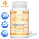 Calcium Magnesium & Zinc Capsules 1425mg – Bone Health Muscle Improvement Immune