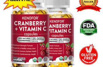 Cranberry Concentrate Extract Capsules+ Supports Urinary Tract & Bladder Health