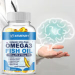 Omega 3 Fish Oil Capsules 4500mg – with EPA & DHA – Heart, Brain & Joint Support