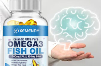 Omega 3 Fish Oil Capsules 4500mg – with EPA & DHA – Heart, Brain & Joint Support