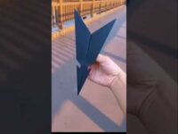 how to make fastest paper airplane: 3D Folding #origami #papercraft #paperfolding