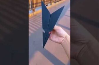 how to make fastest paper airplane: 3D Folding #origami #papercraft #paperfolding