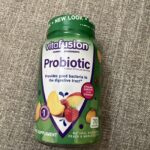 Vitafusion Probiotic Gummies Supplement Raspberry Peach Mango 70 ct EXP. 04/2025