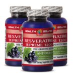 Resveratrol Powder – Resveratrol Supreme 1200mg Anti-Aging (3 Bottles)