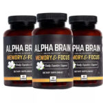 Alpha Brain Memory & Focus 60 Capsules Supplement for Men & Women 2024