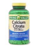 Spring Valley Calcium Citrate Dietary Supplement, 600 mg, 300 count