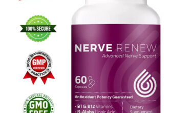 NERVE RENEW Advanced Nerve Support – with R-Alpha Lipoic Acid ,(Pack of 2).