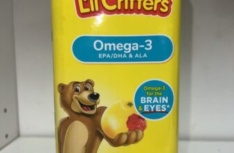 LIL CRITTERS Omega 3, EPA, DHA& ALA, 220 Gummies NEW!! EXP 06/2025 Limited Stock