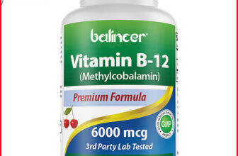 Vitamin B12 120 Capsules 6000mcg Methylcobalamin Fatigue Tiredness High Strength