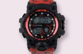 Activa X Invicta Men’s Digital Watch – 54.5mm, Red (ACW435-001)