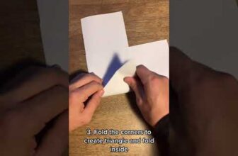 How to make a ddakji with A4 paper