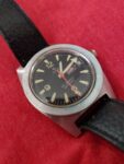 Vintage Mens Elgin 60s Pepsi Diver Watch