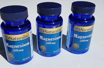 FREE SHIPPING -Rexall Naturalist Magnesium – 500 Mg,  3 BOTTLES / 30 Ct