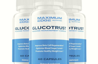 3-Pack Glucotrust – Glucotrust Blood Sugar Support Supplement – 180 Capsules