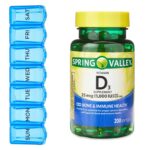 Vitamin D3 Bone & Immune Health Dietary Supplement Softgels, 25 Mcg (1,000 IU),