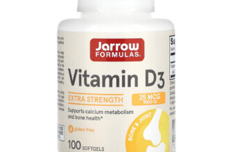 Vitamin D3, Extra Strength, 25 mcg (1,000 IU), 100 Softgels