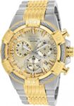 INVICTA Bolt Stainless Steel Men’s Quartz Chronograph Watch – Model 25864