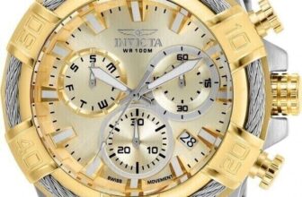 INVICTA Bolt Stainless Steel Men’s Quartz Chronograph Watch – Model 25864