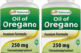 2 Pack Best Naturals Oregeno oil 250 mg 120 Softgels