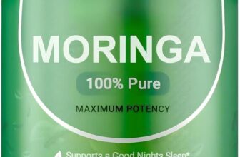 Moringa 60 Capsules for Immune Support, Gut Health & Vitamins 800mg