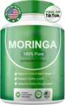 Moringa 60 Capsules for Immune Support, Gut Health & Vitamins 800mg