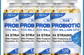 Raw Probiotics 100 Billion CFU Potency Support Digestive Gut Immune Health