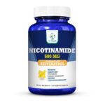 Nicotinamide 500mg w.Resveratrol 100mg 120 Vegan caps Antioxidant Anti Aging new