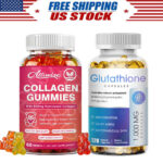 Collagen Biotin Gummy|Glutathione Capsules Antioxidant Immune Support Anti Aging