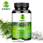 Neem Capsules (Azadirachta indica) 650mg – Skin, Immune & Liver Health, Detox