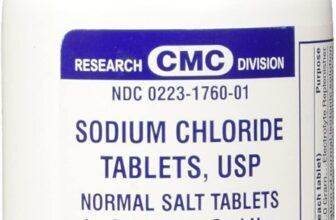 SODIUM CHLORIDE Tablets 1 GM 100 Per Bottle Salt