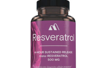 60 Vegetarian Capsules High Absorption Resveratrol 500mg