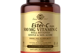 Solgar Ester-C Plus 500 mg Vitamin C Ester-C Ascorbate Complex 50 Vegetable Caps