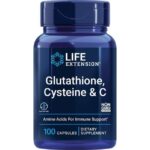 Life Extension Glutathione, Cysteine & C 100 Caps