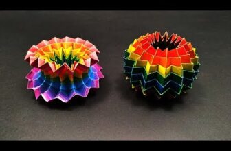 Origami: How to make origami MAGIC BALL – Yakomoga EASY Origami tutorial