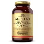 Solgar No-Flush Niacin 500 mg Vitamin B3 Inositol Hexanicotinate 250 Vcaps