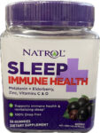 Natrol Melatonin Gummies Immune Booster 50ct Zinc Vitamin C Elderberry Sleep