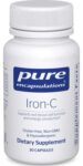 Pure Encapsulations Iron-C | Iron And Vitamin C Supplement To Support Muscle Red