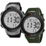 Mens Waterproof Digital Sports Watch LED Screen Large Face Military Watches Gift