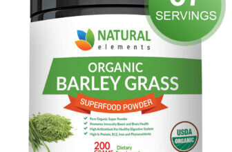 Barley Grass Powder – USDA Certified Organic Barley Grass Powder – Non-GMO