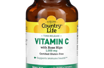 Time Release Vitamin C with Rose Hips, 1,000 mg, 90 Tablets