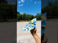 Amazing Origami Paper Plane with Flapping wings (TUTORIAL)