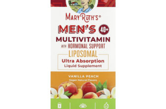 Men´s 40+ Multivitamin with Hormonal Support, Vanilla Peach, 14 Pouches, 0.5 fl