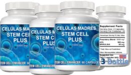 3 Celulas Madres Biomatrix  Madre Cell Plus AFA Bioxtron Health Stem 180 caps