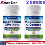 Magnesium Glycinate Capsule 400mg Sleep Support Mineral Supplement 240 Capsules