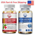 Premium Berberine HCL Extract Hyaluronic Acid Capsule Blood Sugar Joint Health