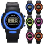 Children Boys Girls Analog Digital Sport LED Electronic Waterproof Wrist Watch