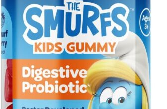 Prebiotic & Probiotic Gummies for Kids | 1 Billion CFU, 40 Gummies, Fast Ship