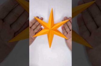 Paper Christmas STAR #shorts #origami #star #paperstar