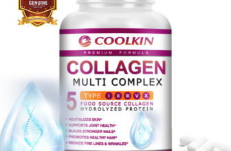 Collagen 1000mg – Types I,II,III,V,X,Anti-Aging,Healthy Skin,Joints,Hair & Nails